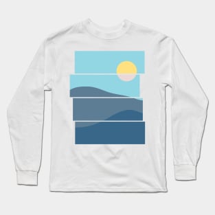 Mountain Waves Long Sleeve T-Shirt